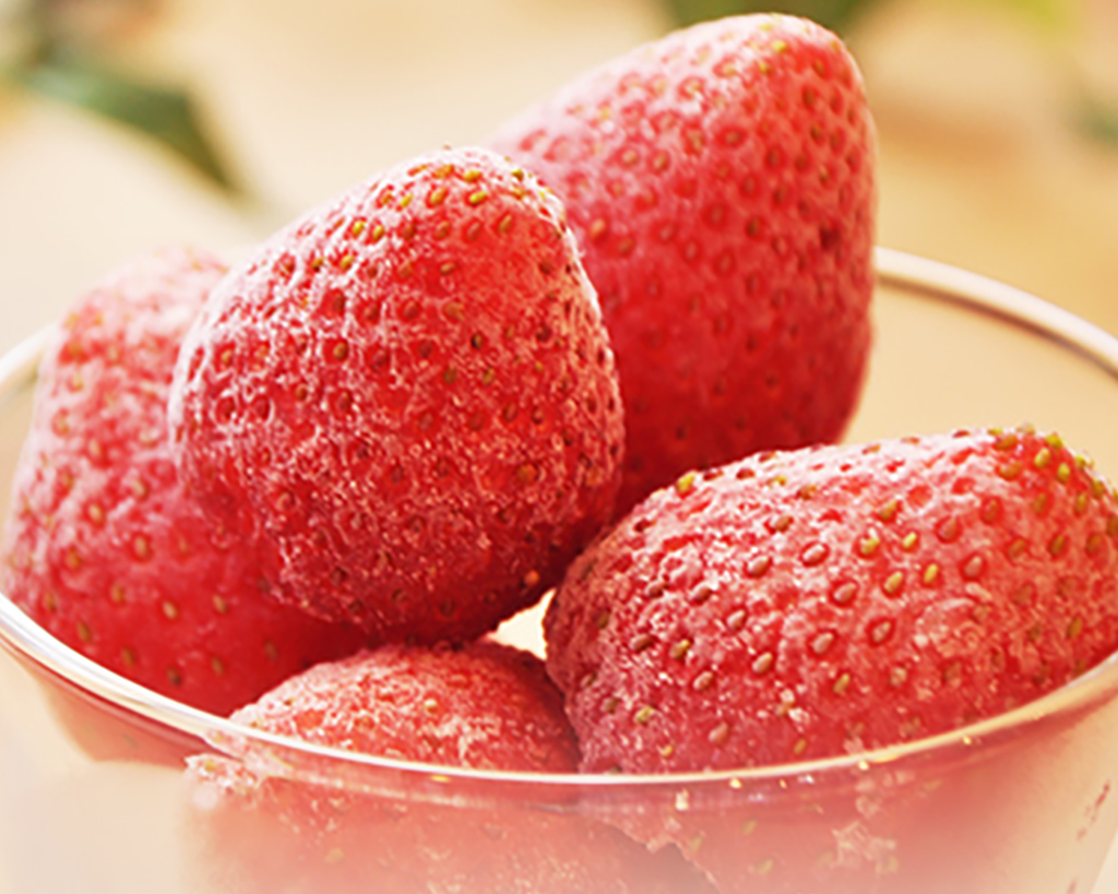 まるごと冷凍いちご